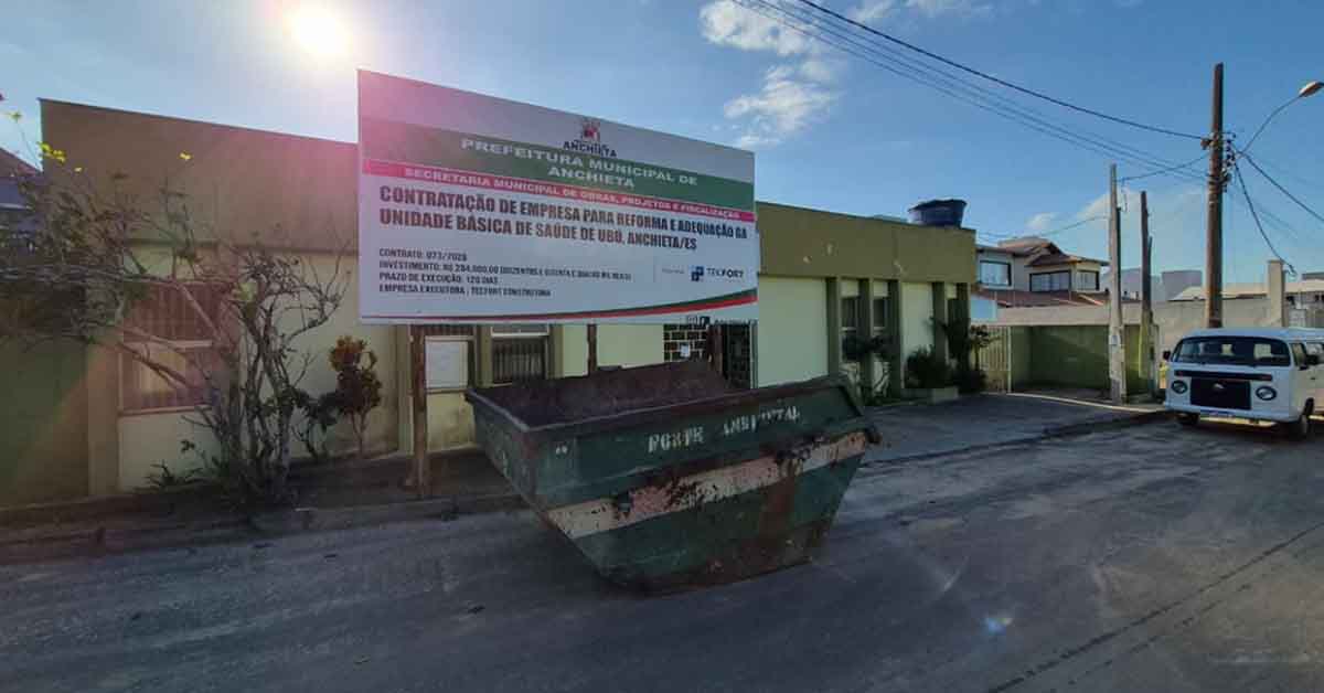 Reforma das Unidades de Saúde de Ubu e Parati em Anchieta Transfere Atendimentos para Centro Comunitário