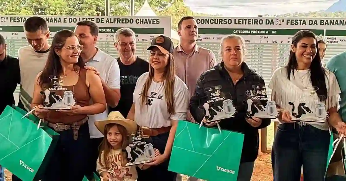 Confira os Vencedores dos Concursos de Banana e Gado Leiteiro da 51ª Festa da Banana e do Leite