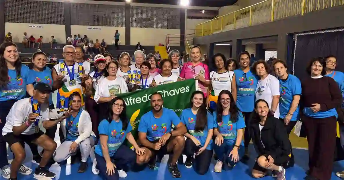Alfredo Chaves Conquista Oito Medalhas na Olimpíada Intermunicipal da Melhor Idade em Iconha
