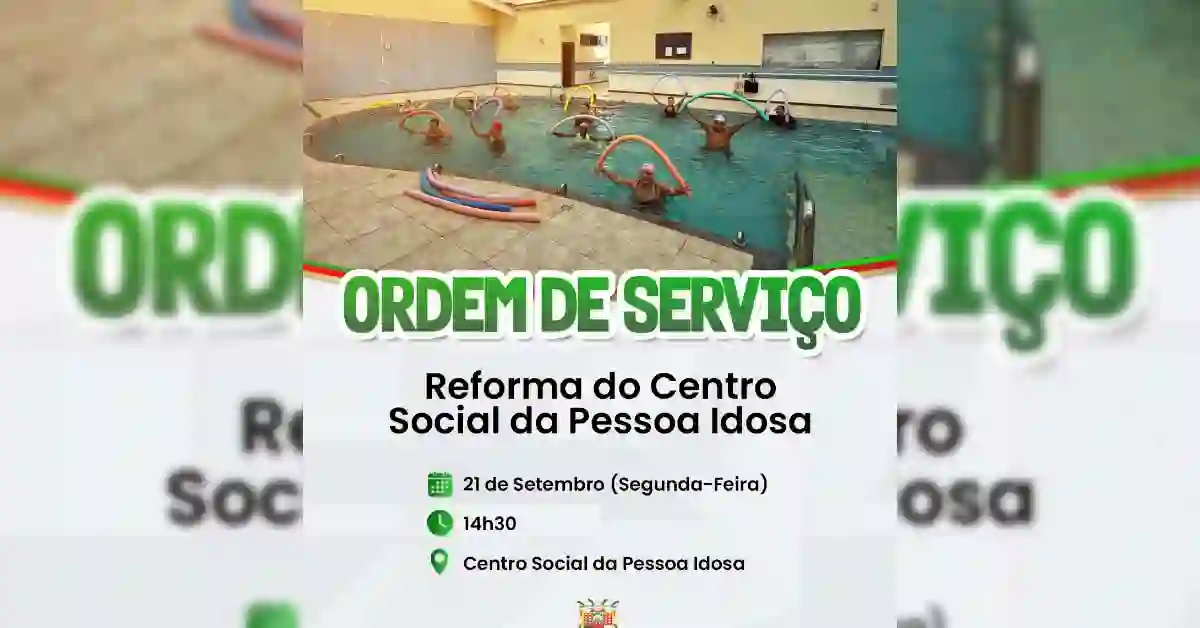 Anchieta autoriza reforma do Centro Social da Pessoa Idosa