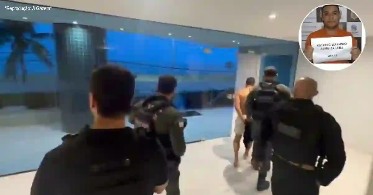 Fugitivo condenado por homicídio é preso em apartamento na Praia da Costa